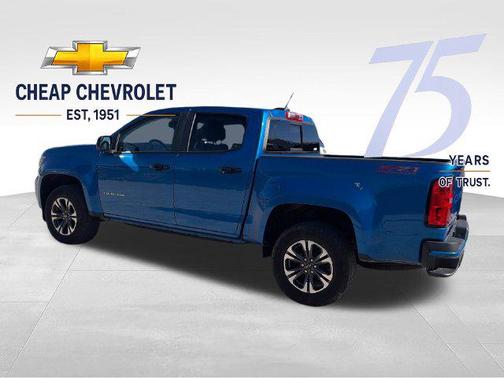 Bright Blue Metallic 2022 Chevrolet Colorado Z71
