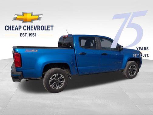 Bright Blue Metallic 2022 Chevrolet Colorado Z71