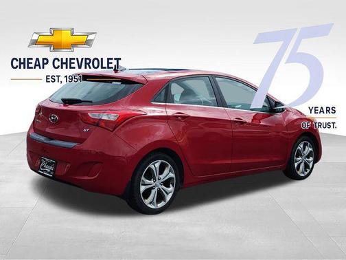 Volcanic Red 2013 Hyundai Elantra GT Base