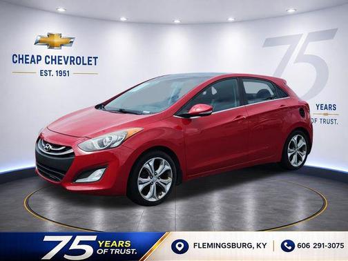 Volcanic Red 2013 Hyundai Elantra GT Base