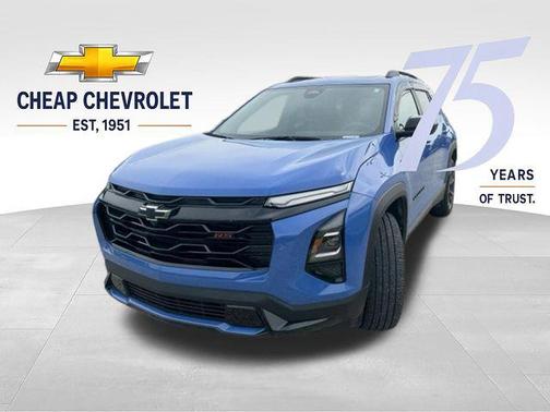 Reef Blue Metallic 2025 Chevrolet Equinox AWD RS