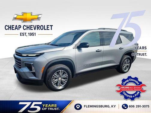Sterling Gray Metallic 2025 Chevrolet Traverse LT