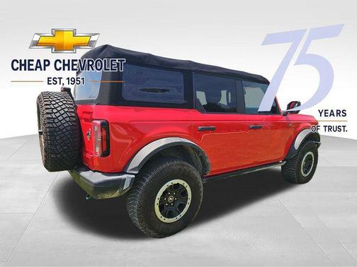 Race Red 2022 Ford Bronco Badlands