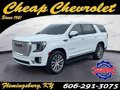 Summit White 2021 GMC Yukon Denali