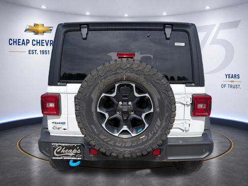 Bright White Clearcoat 2023 Jeep Wrangler 4xe Rubicon