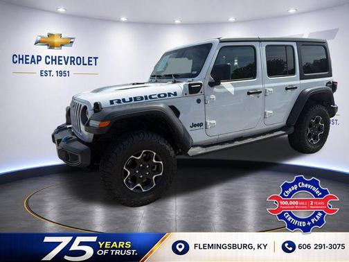 Bright White Clearcoat 2023 Jeep Wrangler 4xe Rubicon