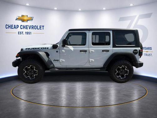 Bright White Clearcoat 2023 Jeep Wrangler 4xe Rubicon