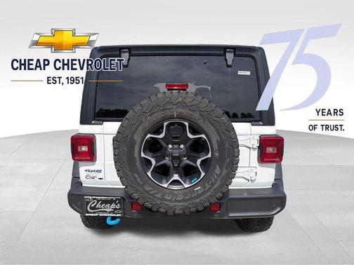 Bright White Clearcoat 2023 Jeep Wrangler 4xe Rubicon