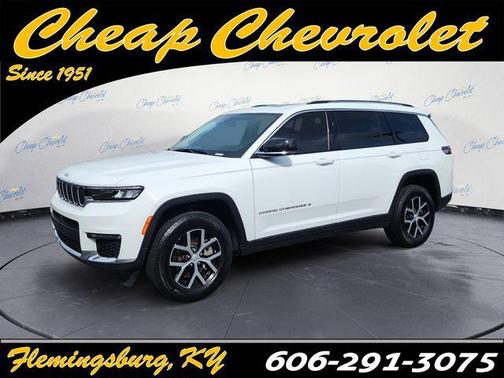 Bright White Clearcoat 2023 Jeep Grand Cherokee L Limited