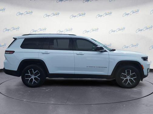 Bright White Clearcoat 2023 Jeep Grand Cherokee L Limited