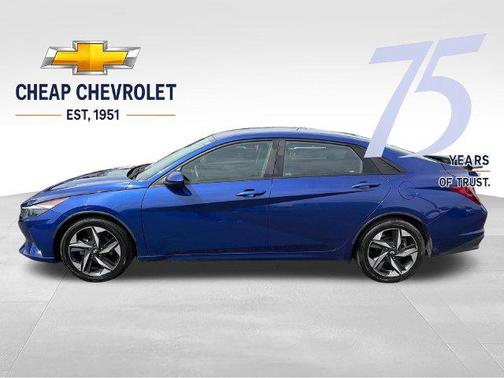 Intense Blue 2023 Hyundai ELANTRA SEL