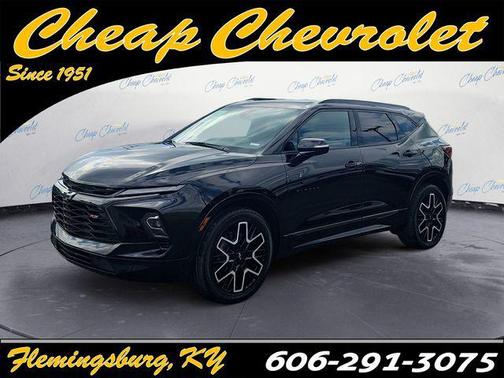 Black 2024 Chevrolet Blazer RS