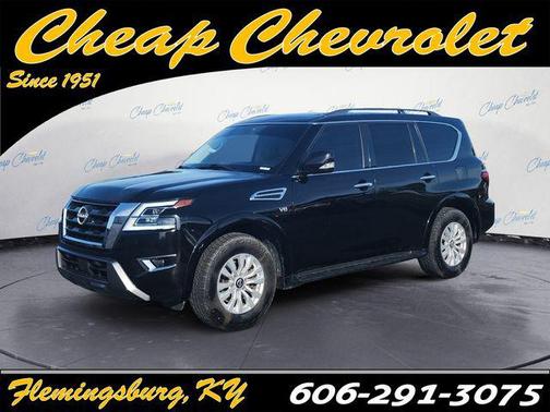 Super Black 2021 Nissan Armada SV 4WD