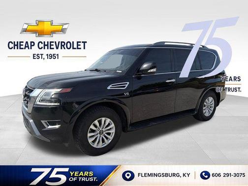 Super Black 2021 Nissan Armada SV 4WD