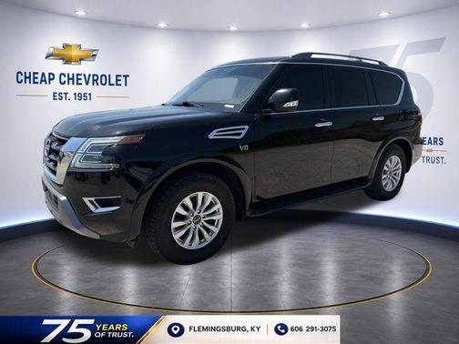 Super Black 2021 Nissan Armada SV 4WD