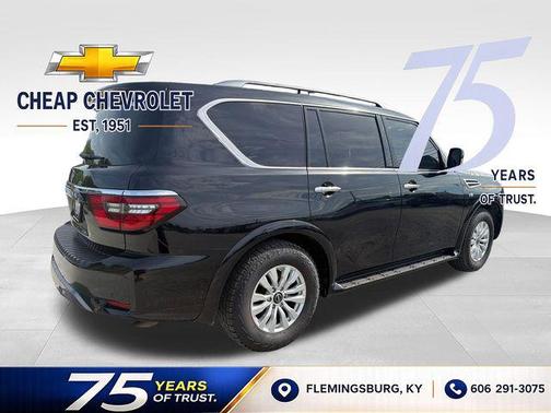 Super Black 2021 Nissan Armada SV 4WD