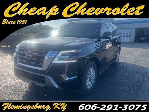 Super Black 2021 Nissan Armada SV 4WD