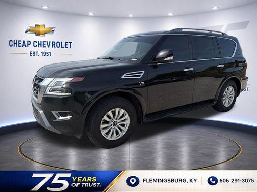 Super Black 2021 Nissan Armada SV 4WD