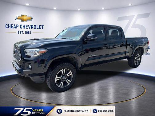 Midnight Black Metallic 2019 Toyota Tacoma TRD Sport