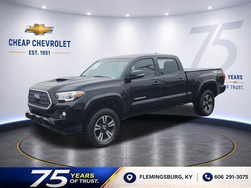 Midnight Black Metallic 2019 Toyota Tacoma TRD Sport