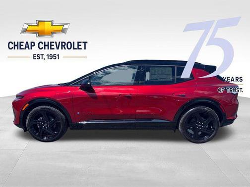Radiant Red Tintcoat 2026 Chevrolet Equinox EV RS