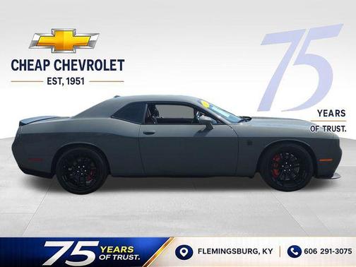 Destroyer Gray Clearcoat 2023 Dodge Challenger SRT Hellcat