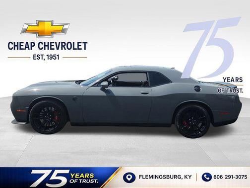 Destroyer Gray Clearcoat 2023 Dodge Challenger SRT Hellcat