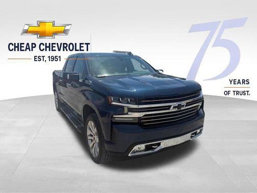 Blue Metallic 2020 Chevrolet Silverado 1500 High Country
