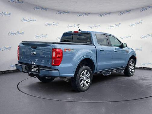 Azure Gray Metallic Tri-Coat 2023 Ford Ranger LARIAT