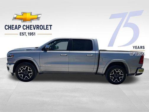 Billet Silver Metallic Clearcoat 2025 RAM 1500 Laramie
