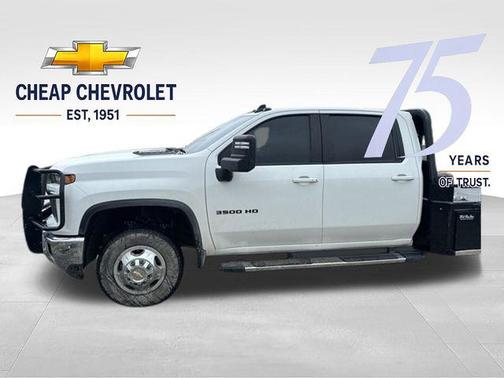 Summit White 2025 Chevrolet Silverado 3500 LT