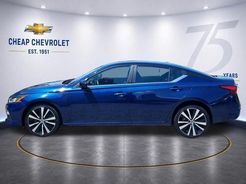 Deep Blue Pearl 2022 Nissan Altima SR Intelligent AWD