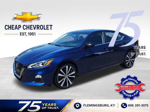 Deep Blue Pearl 2022 Nissan Altima SR Intelligent AWD