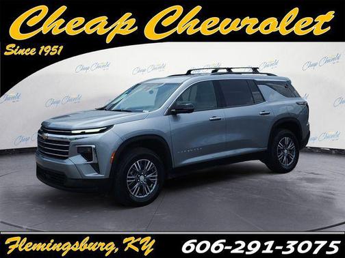 Sterling Gray Metallic 2024 Chevrolet Traverse LT