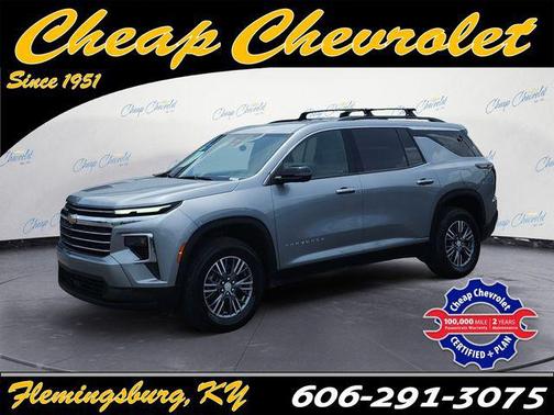 Sterling Gray Metallic 2024 Chevrolet Traverse LT