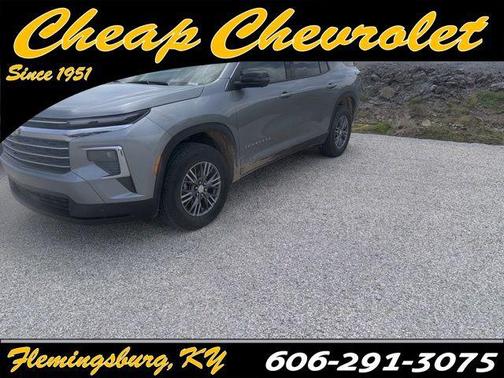 Sterling Gray Metallic 2024 Chevrolet Traverse LT