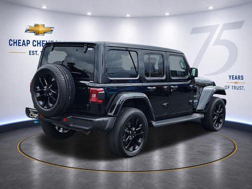 Black Clearcoat 2023 Jeep Wrangler 4xe Sahara