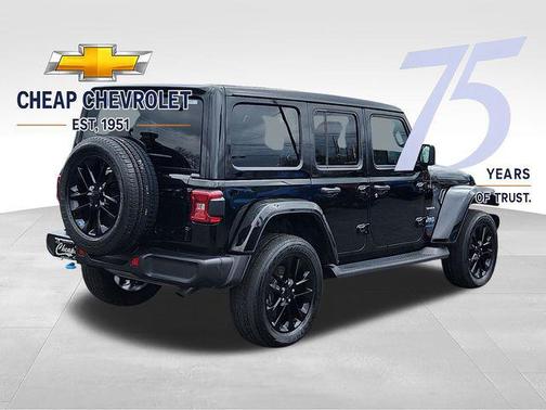 Black Clearcoat 2023 Jeep Wrangler 4xe Sahara