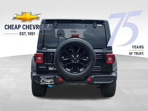 Black Clearcoat 2023 Jeep Wrangler 4xe Sahara