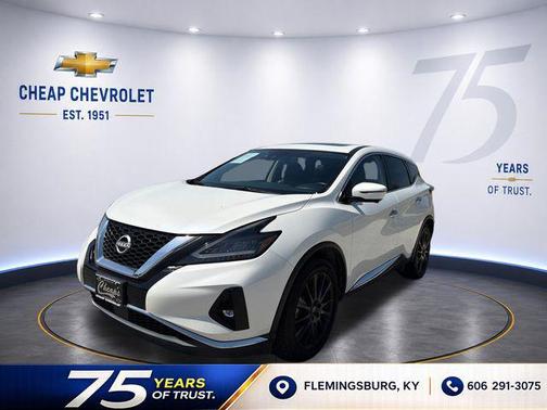 Pearl White Tricoat 2023 Nissan Murano SL Intelligent AWD