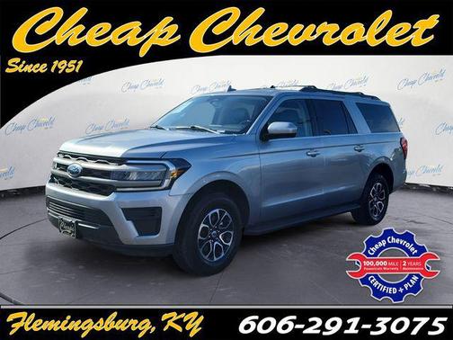 Silver Metallic 2024 Ford Expedition Max XLT
