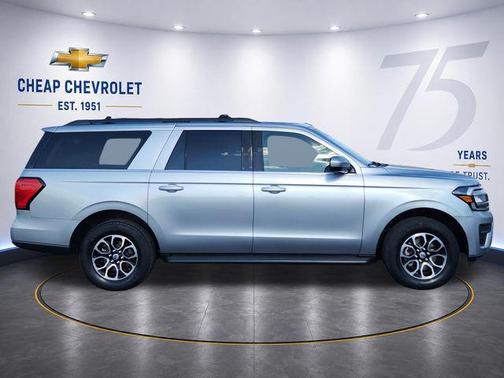 Silver Metallic 2024 Ford Expedition Max XLT