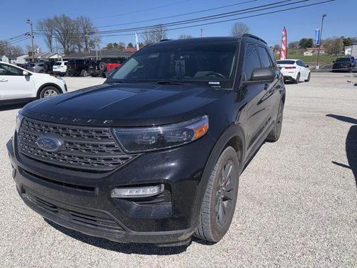 Agate Black Metallic 2021 Ford Explorer XLT