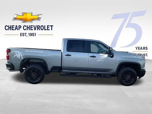 Sterling Gray Metallic 2026 Chevrolet Silverado 3500 Crew Cab, Standard Bed, WT, 4WD