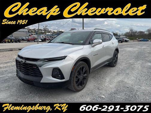 Silver Ice Metallic 2022 Chevrolet Blazer RS