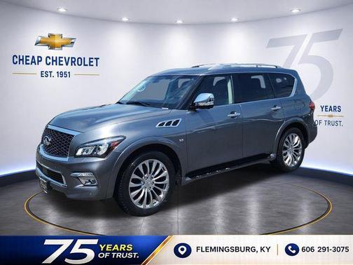 Silver 2016 INFINITI QX80 Limited
