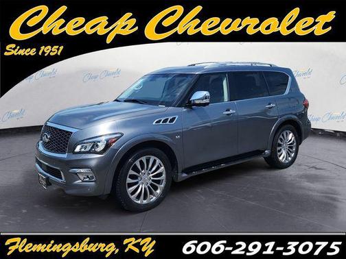 Silver 2016 INFINITI QX80 Limited