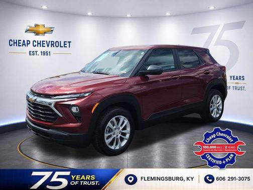 Crimson Metallic 2024 Chevrolet Trailblazer LS