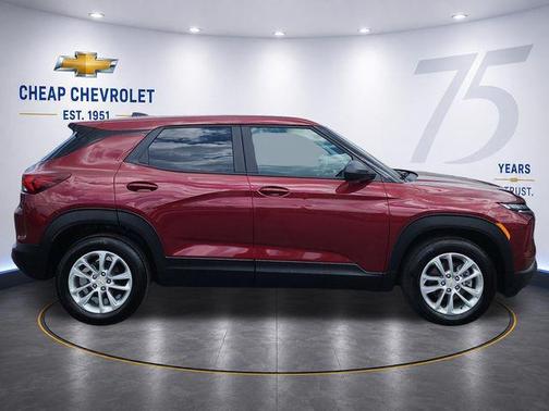 Crimson Metallic 2024 Chevrolet Trailblazer LS
