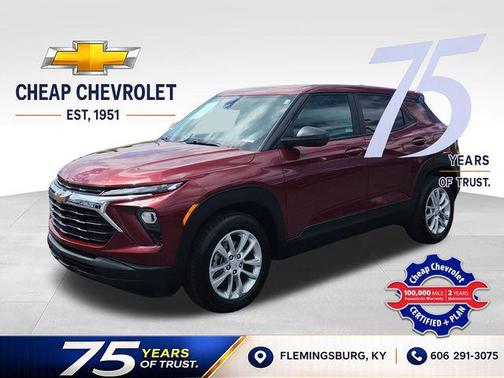 Crimson Metallic 2024 Chevrolet Trailblazer LS
